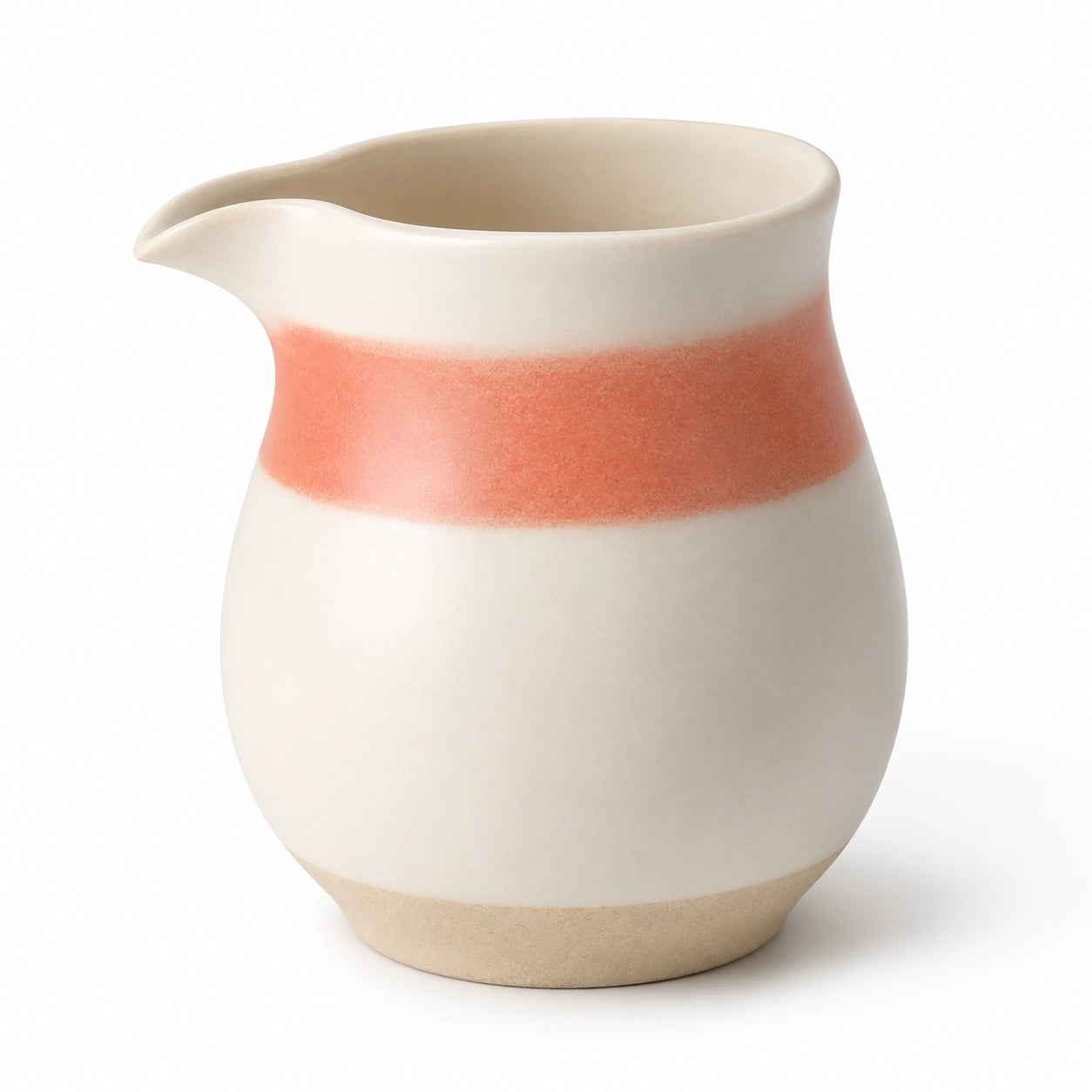Keramikkanne 350ml Beige und Orange
