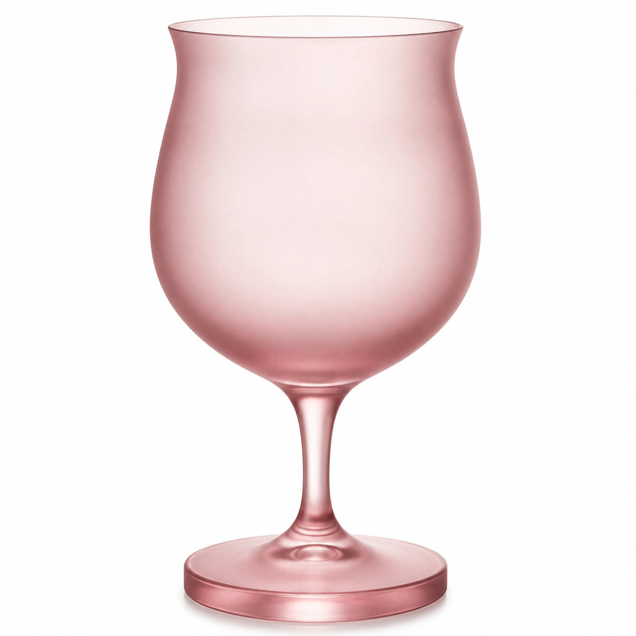 Rosafarbenes Weinglas, 450 ml, Mattes Finish