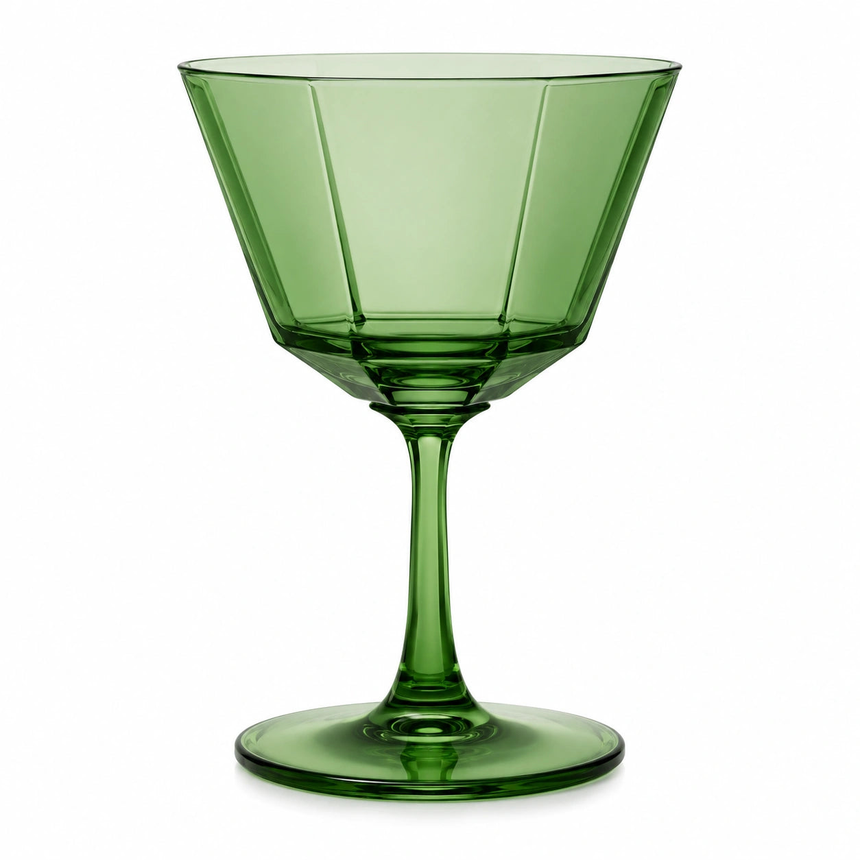 Grünes Cocktailglas 250ml