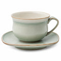 Teetasse mit Untertasse, grün, 250 ml